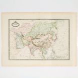 Three 19th Century Maps of Asia, various sizes, each approx: 24 x 30 in — 61 x 76.2 cm