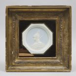 Russian War of 1812 Commemorative Plaster Medallion of Emperor Alexander I, 1838, 8.25 x 8.25 in — 2