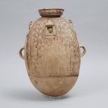 Large Chancay Pottery Olla, West Peru, 1000 - 1470 AD, height 17.5 in — 44.5 cm