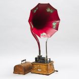 Edison Model A ‘Fireside' Cylinder Phonograph, c.1911, assembled height 38.5 in — 97.8 cm