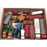 20 Dinky Toys. BOAC Coach, 2x Loud Speaker Van, Commer Fire Engine, Foden Tanker, Leyland Octopus