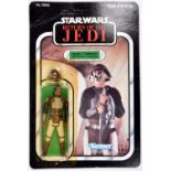 A Kenner Star Wars Return of the Jedi Lando Calrissian (Skiff Guard Disguise) vintage 3.75"