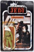A Palitoy Star Wars Return of the Jedi Rebel Commando vintage 3.75" figure. On a sealed 1983 65 back