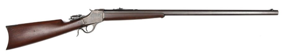 A good .32-40” centre fire Winchester Model 1885 ‘high wall’ falling block underlever single shot