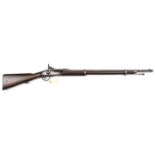 A .577” smooth bore 2 band Snider rifle, 48” overall, barrel 30½” with government proofs and sale