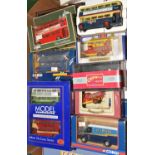 A quantity of Corgi etc. Including AEC Pump Escape Fire Engine Nottingham, 2-Bedford OB set From