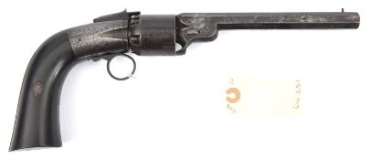 An unusual Belgian 6 shot 120 bore Lhoist Patent self cocking ring trigger hammerless open wedge