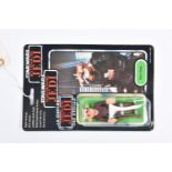 A Palitoy Tri-logo Star Wars Return of the Jedi Ree-Yees vintage 3.75" figure. On a sealed 1983 70