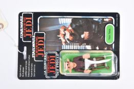 A Palitoy Tri-logo Star Wars Return of the Jedi Ree-Yees vintage 3.75" figure. On a sealed 1983 70