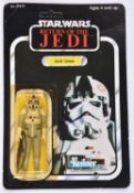 A Kenner Star Wars Return of the Jedi AT-AT Driver vintage 3.75" figure. On a sealed 1983