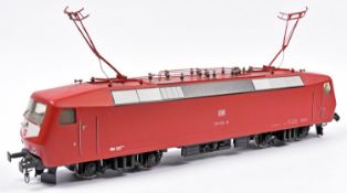 A Benecken Gauge One (Spur 1), 45mm, kit built Deutsche Bahn Bo-Bo Class 110 locomotive. An electric