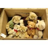 10 modern soft toys mostly teddy bears etc. Made by The Woodland Bear Co. Marks & Spencer