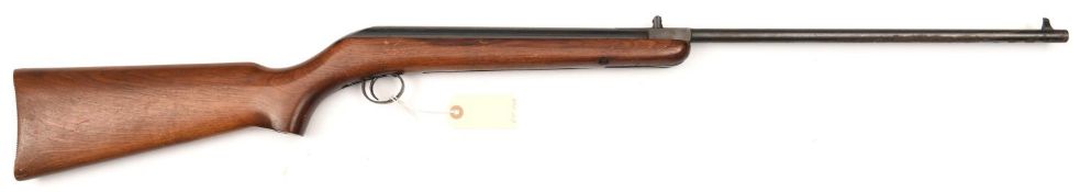 A .177” BSA Cadet Major air rifle, number CA 68087 (1949-55), with very clear air chamber etching