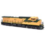 An O Gauge, 32mm, Sunset Models brass American outline GE C44 Co-Co diesel locomotive for 2-rail