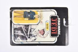 A Palitoy Star Wars Return of the Jedi Han Solo (Hoth Outfit) vintage 3.75" figure. On a sealed 1983