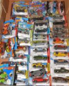 40 Hotwheels Hotrods/funny cars with DC comic themes, fantasy and extreme designs. All in unopened