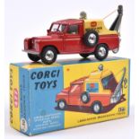 Corgi Toys Land Rover Breakdown Truck (477S). In red with bright red interior, early example with