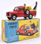 Corgi Toys Land Rover Breakdown Truck (477S). In red with bright red interior, early example with