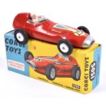 Corgi Toys Vanwall Formula 1 Grand Prix (150S). In bright red with white/blue flash, RN25, with