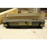 A Gauge One, 45mm, scratchbuilt BR Class 58 Co-Co diesel locomotive. 'Toton Traction Depot' 58050,