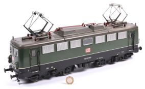 A Marklin Gauge One (Spur 1), 45mm, Deutsche Bahn Bo-Bo Class 110 (54213) locomotive. An electric