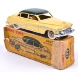 French Dinky Buick Roadmaster (24V). A harder to find light yellow with dark green roof example with