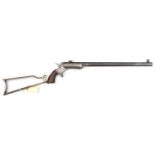 An American .30” rimfire Stevens ‘Hunter’s Pat Pocket Rifle’, with detachable stock, number 2066,