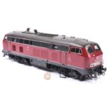 A Marklin Gauge One (Spur 1), 45mm, Deutsche Bahn Bo-Bo Diesellokomotive Class BR 218 (5571) for 2-