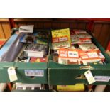 A quantity of Hornby and other OO/HO gauge items. Including Skaledale - 2x Country Cottage, Parish