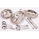 18x items of Southern Railway related silver plated crockery and cutlery etc. Including; 4x