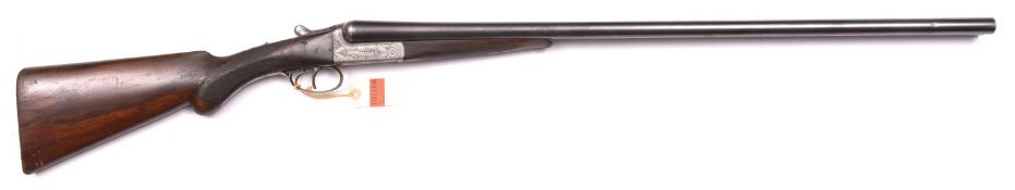 *A DB 12 bore x 2½” top lever hammerless boxlock non ejector sporting gun, by Midland Gun Company
