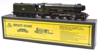 A modern Corgi Bassett Lowke O Gauge British Railway Class A3 4-6-2 tender locomotive, Flying