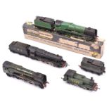 4x Wrenn Railways OO gauge locomotives. A boxed Southern Railway West Country Class 4-6-2, Lyme