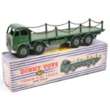 Dinky Supertoys Foden Flat Truck With Chains (905). 2nd type with FG cab. Cab, chassis and loadbed