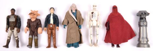 21x Star Wars vintage 3.75" figures. Including; Emperor's Guard, Darth Vader, TIE Fighter Pilot,