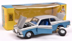 Corgi Toys 'Golden Jacks' series Rolls Royce Silver shadow (273). Harder to find example in metallic