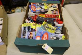 Quantity of Captain Scarlet Toys etc. Vivid Imaginations- a Spectrum Command Team 5 piece set,