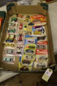 26x small scale vehicles by Husky, Corgi, Majorette, etc. Including; 3x Husky; 3, VW 1300 Police