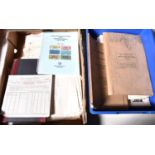 A quantity of original Great Western Railway and other related railway documents. Including; GWR