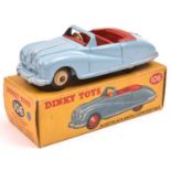 Dinky Toys Austin Atlantic Convertible (106). An example in light blue with red interior and cream