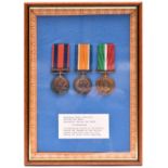 Family Father and Son group - Three: Transport Medal, clasp South Africa 1899-1902, BWM and