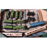 24x items of OO gauge railway by various makes. LNER and BR rolling stock including 10x locomotives;