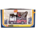 Corgi Major Holmes Wrecker (1142). In red, white and grey livery, complete with both hooks and