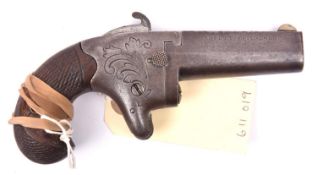 A .41” RF Colt No 2 derringer pistol, number 1617 (“ unclear), London proved, engraved on both sides