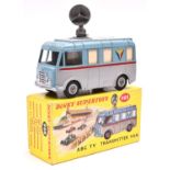 Dinky Supertoys ABC Transmitter Van (988). In light blue and grey livery, grey wheels and black
