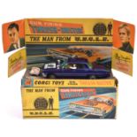 Corgi Toys The Man From U.N.C.L.E. Gun Firing Thrush Buster (497). Example in metallic blue with