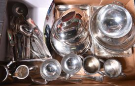 39x items of GWR railway related silver plated crockery and cutlery etc. Including; 5x vegetable