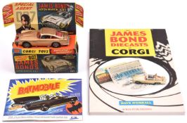 Corgi Toys James Bond's Aston Martin D.B.5 'From The James Bond Film 'Goldfinger'' (261). In