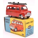 Corgi Toys Bedford 'Utilecon' Fire Tender (423). A scarce late 2nd type with the one piece screen,