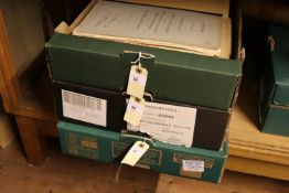 A quantity of original railway related documents. Including; Wrington Light Railway Act 1896.